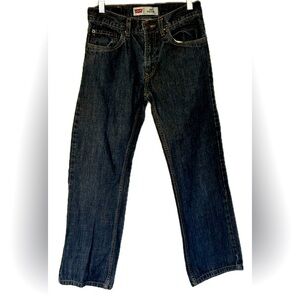 Levi’s 505 zip fly jeans.
